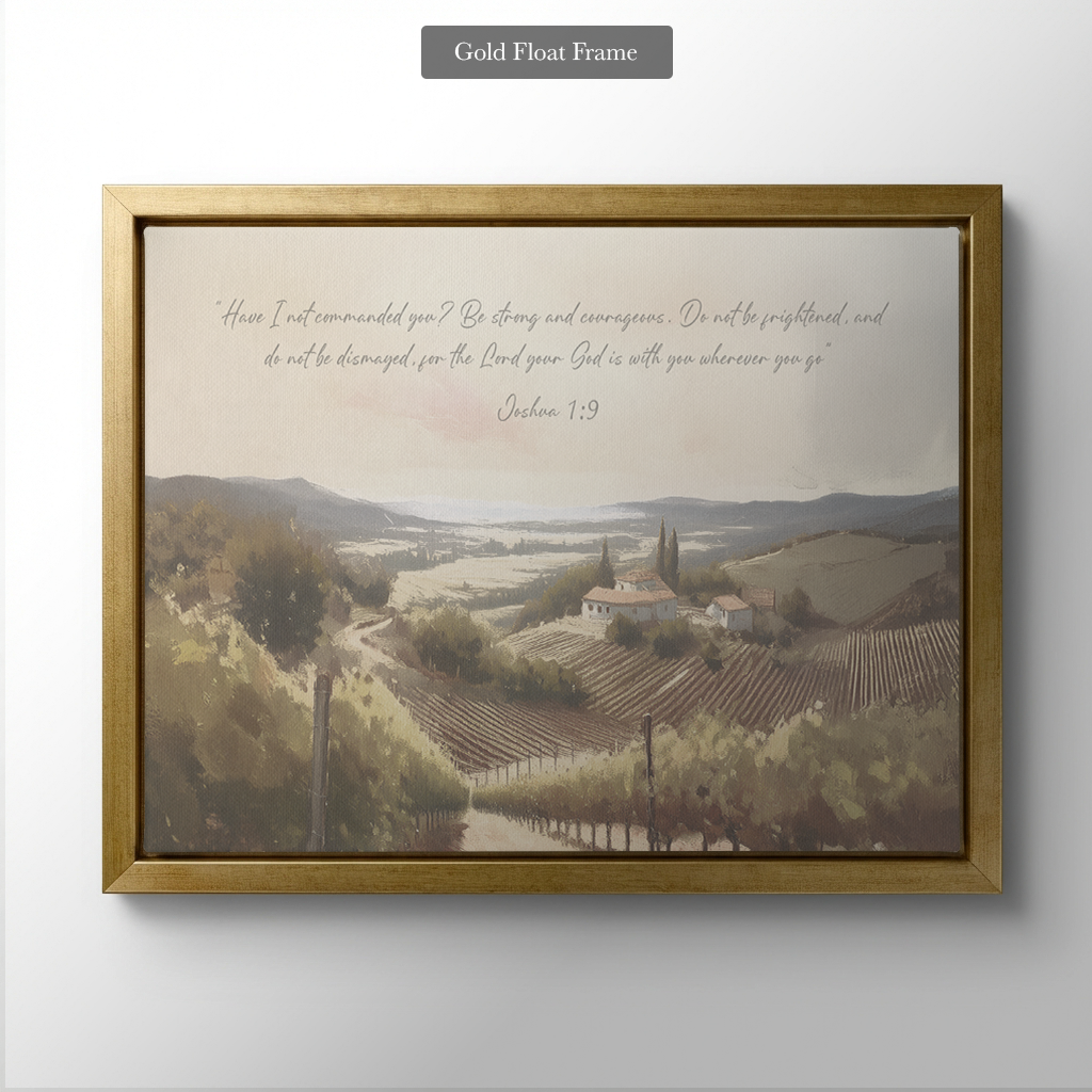 The Vineyard Stillness (Horizontal)