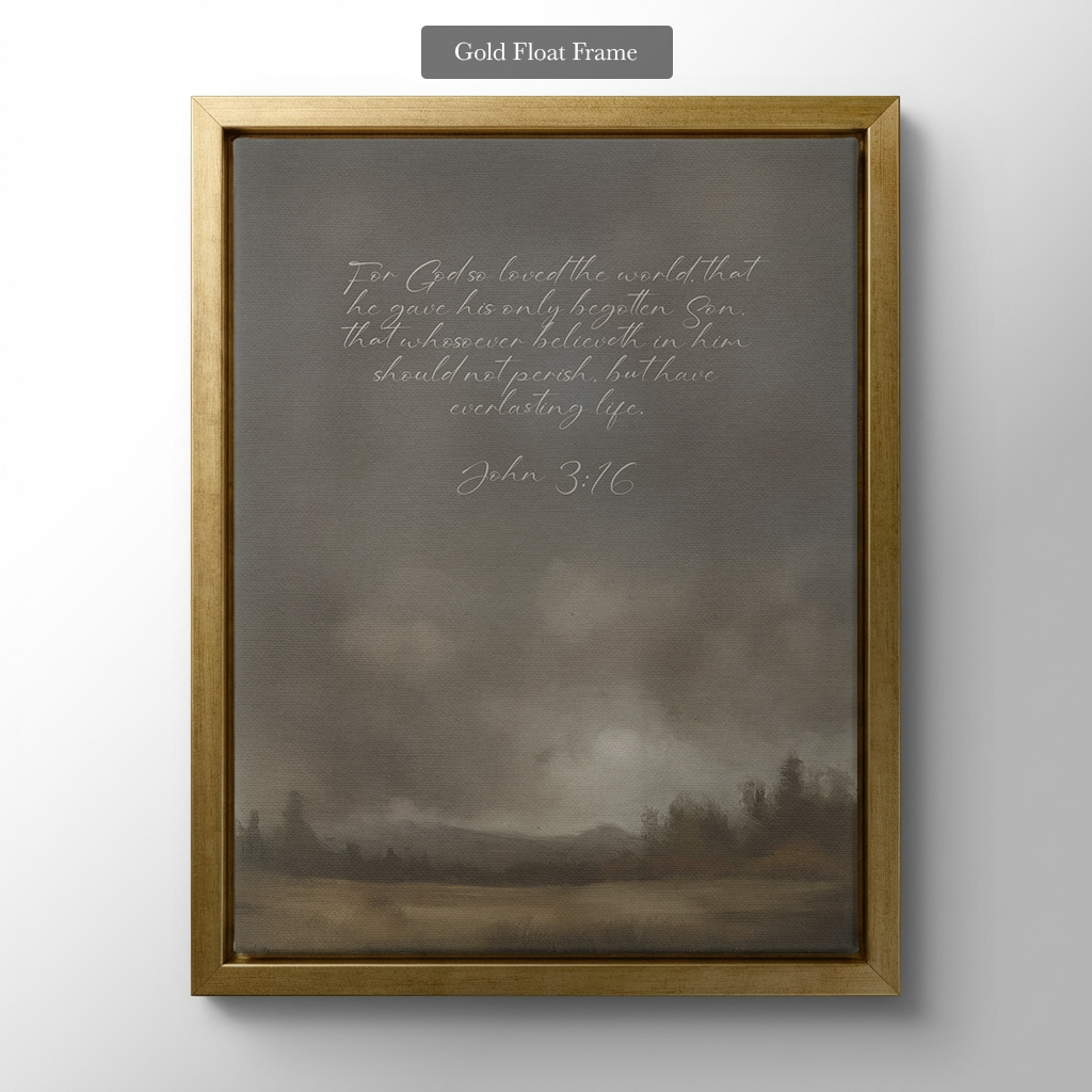 The Stormy Field (Vertical)