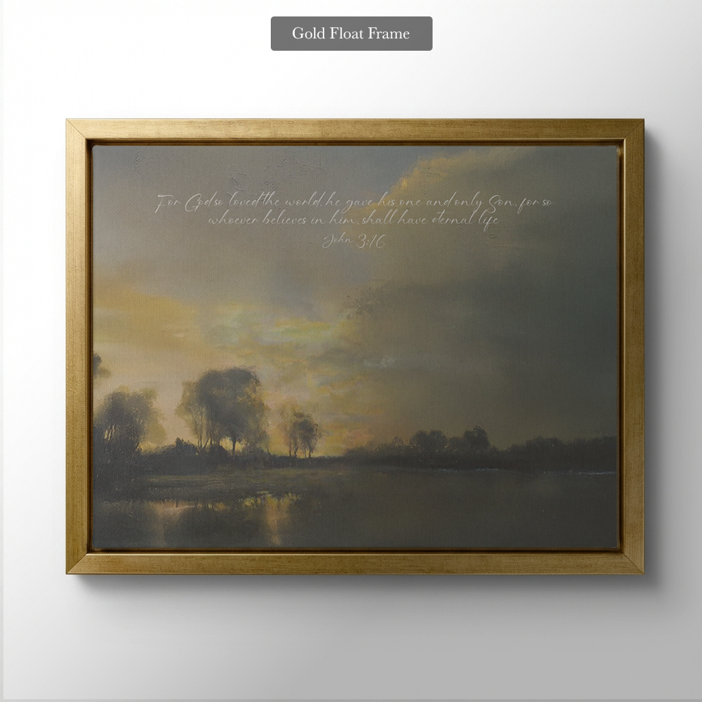 The Sunset Lake (Horizontal)