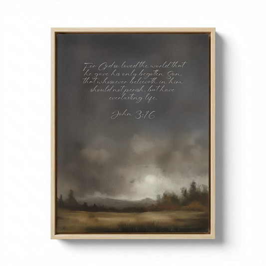 The Stormy Field (Vertical)