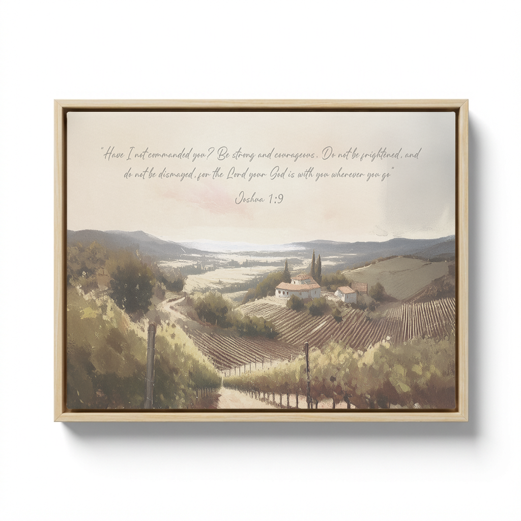 The Vineyard Stillness (Horizontal)