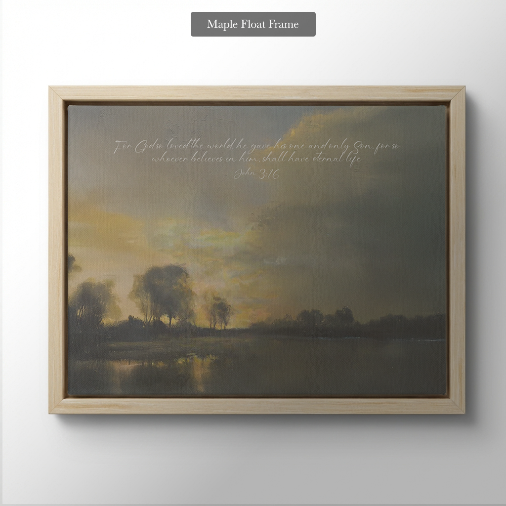 The Sunset Lake (Horizontal)