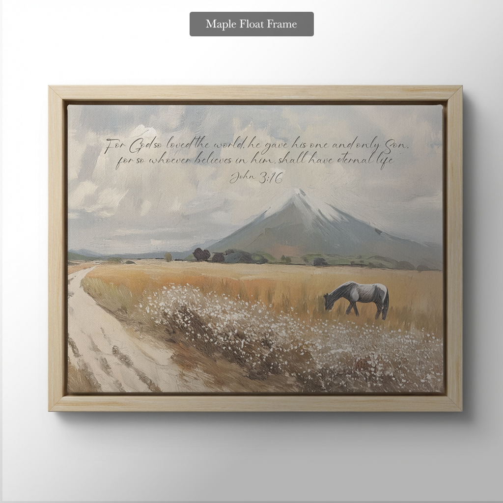 The Horse & Mountain (Horizontal)