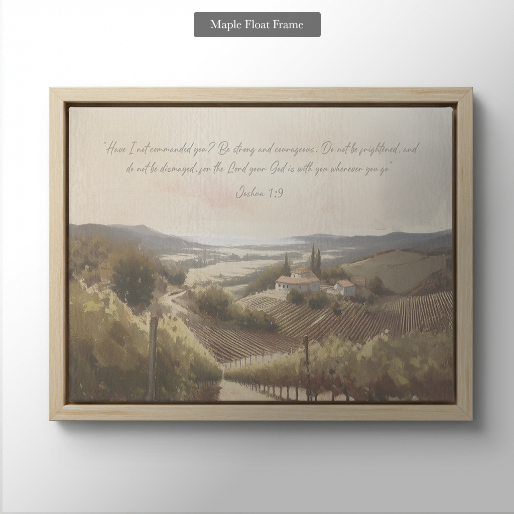 The Vineyard Stillness (Horizontal)