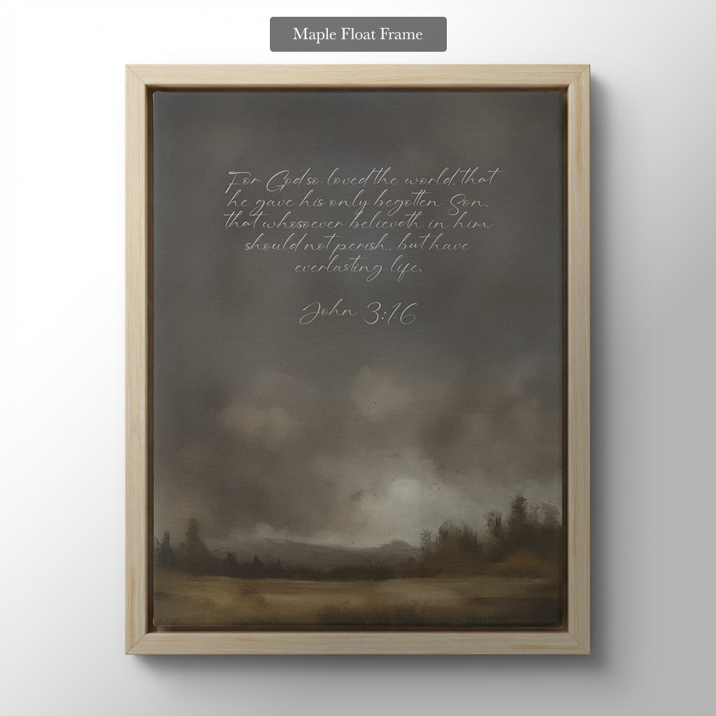 The Stormy Field (Vertical)