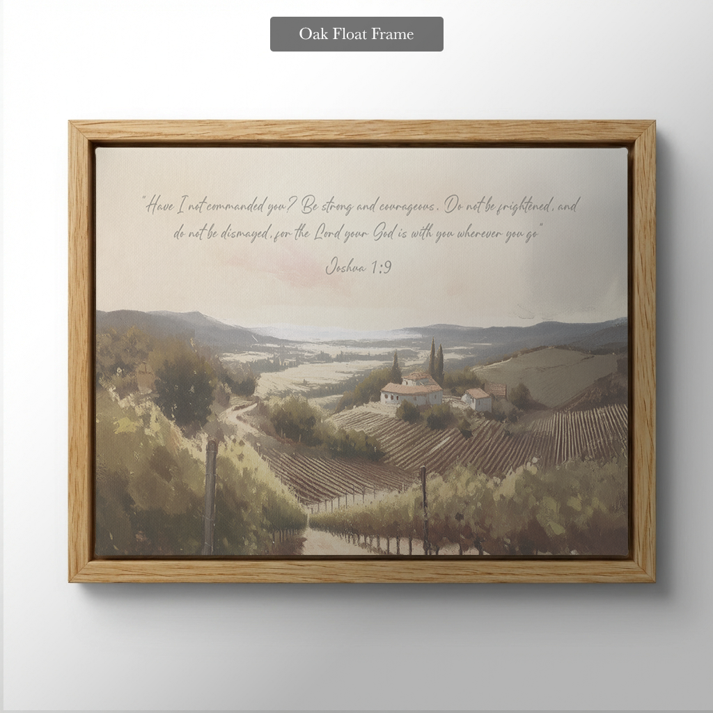 The Vineyard Stillness (Horizontal)