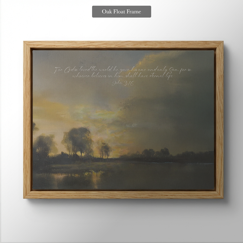 The Sunset Lake (Horizontal)
