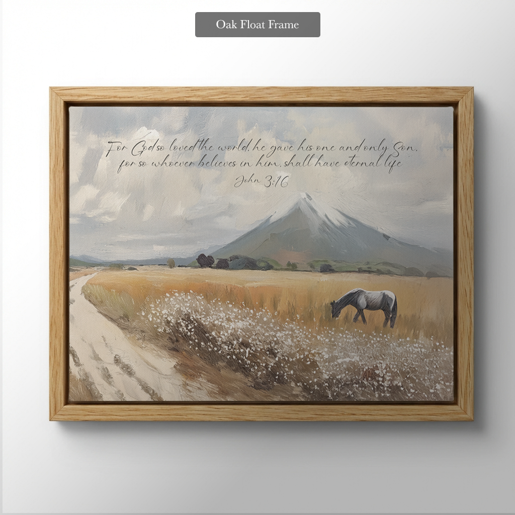 The Horse & Mountain (Horizontal)
