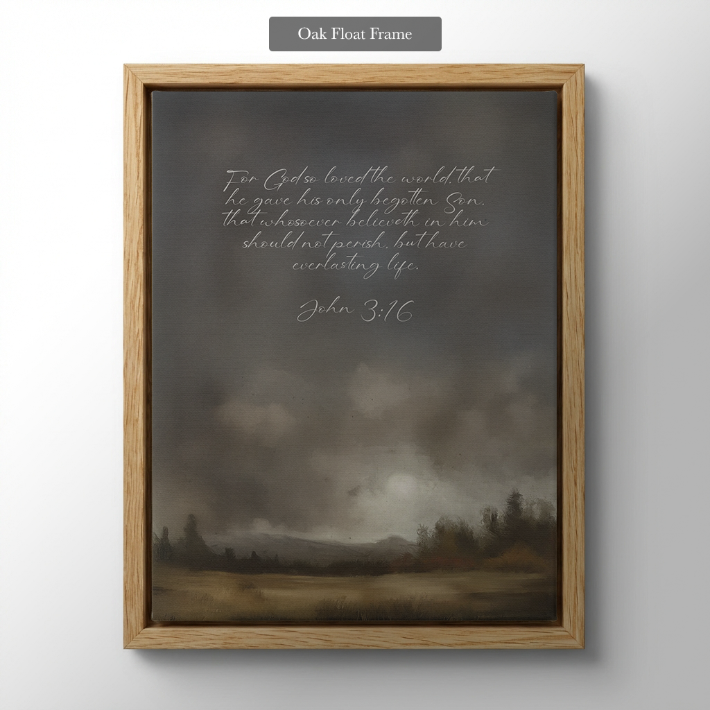 The Stormy Field (Vertical)