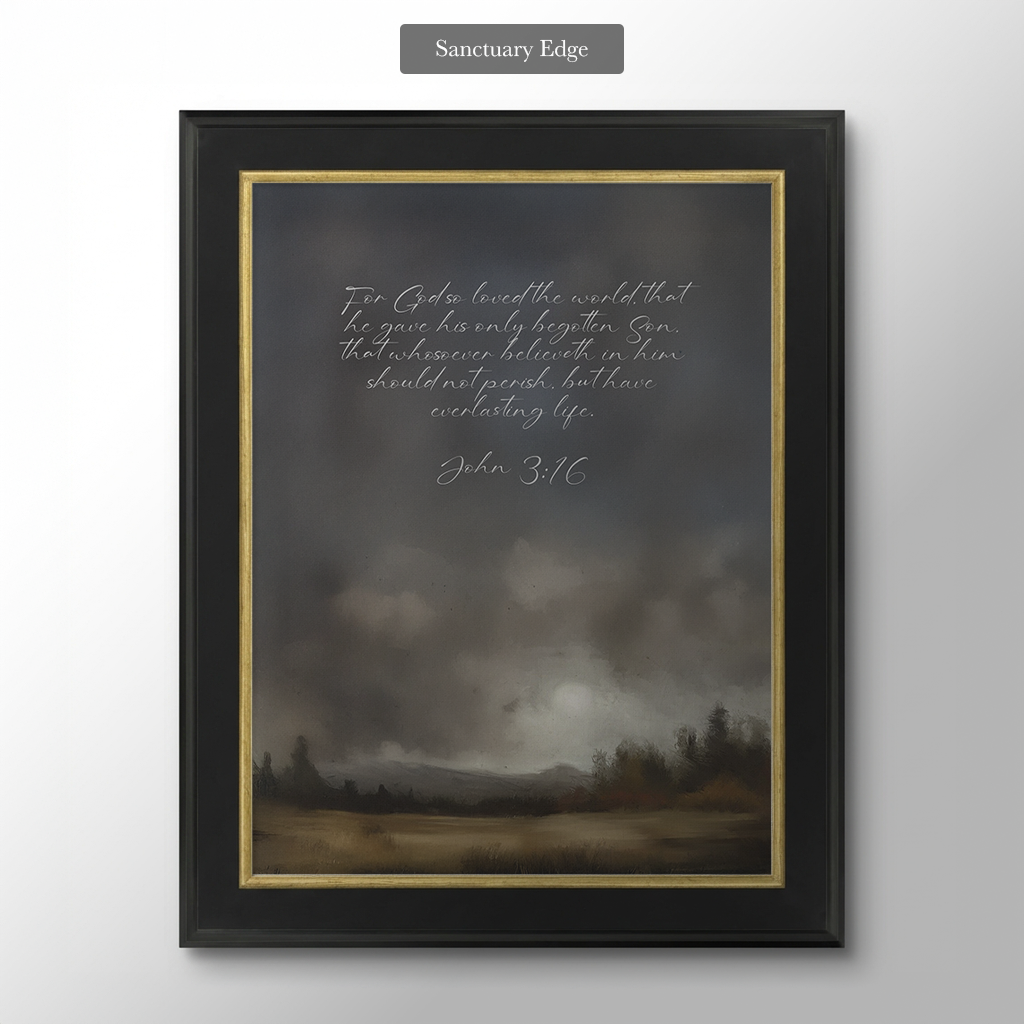 The Stormy Field (Vertical)