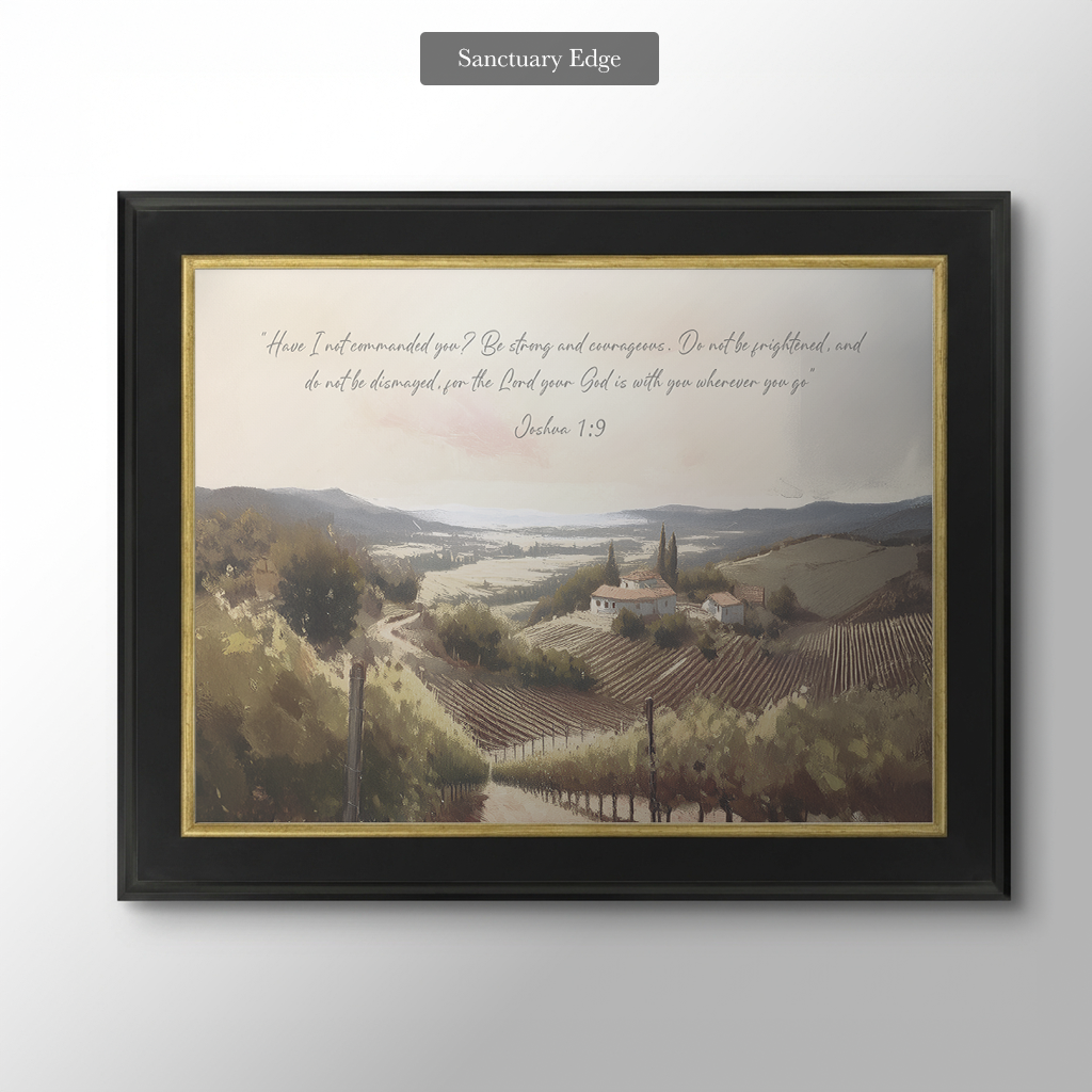 The Vineyard Stillness (Horizontal)