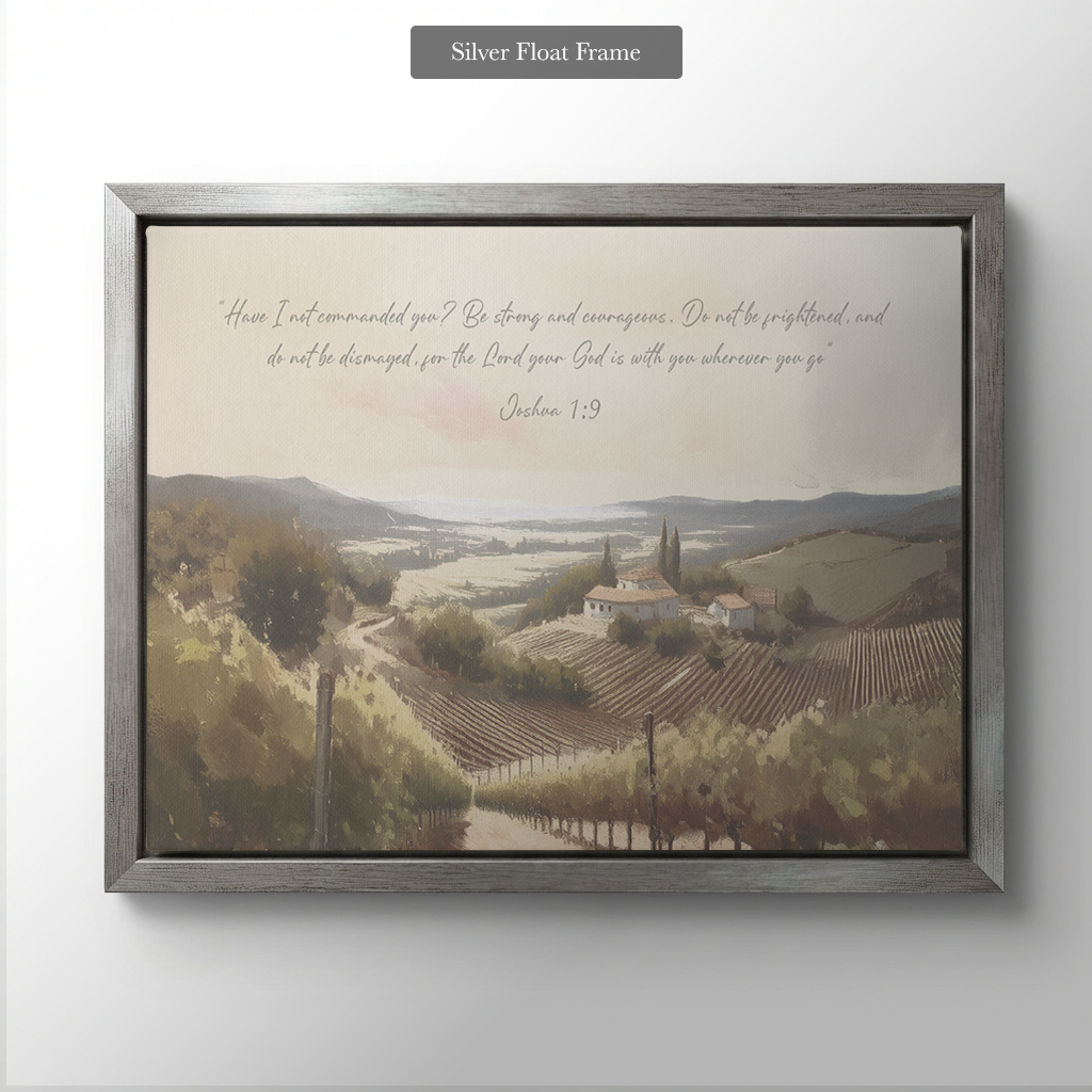 The Vineyard Stillness (Horizontal)