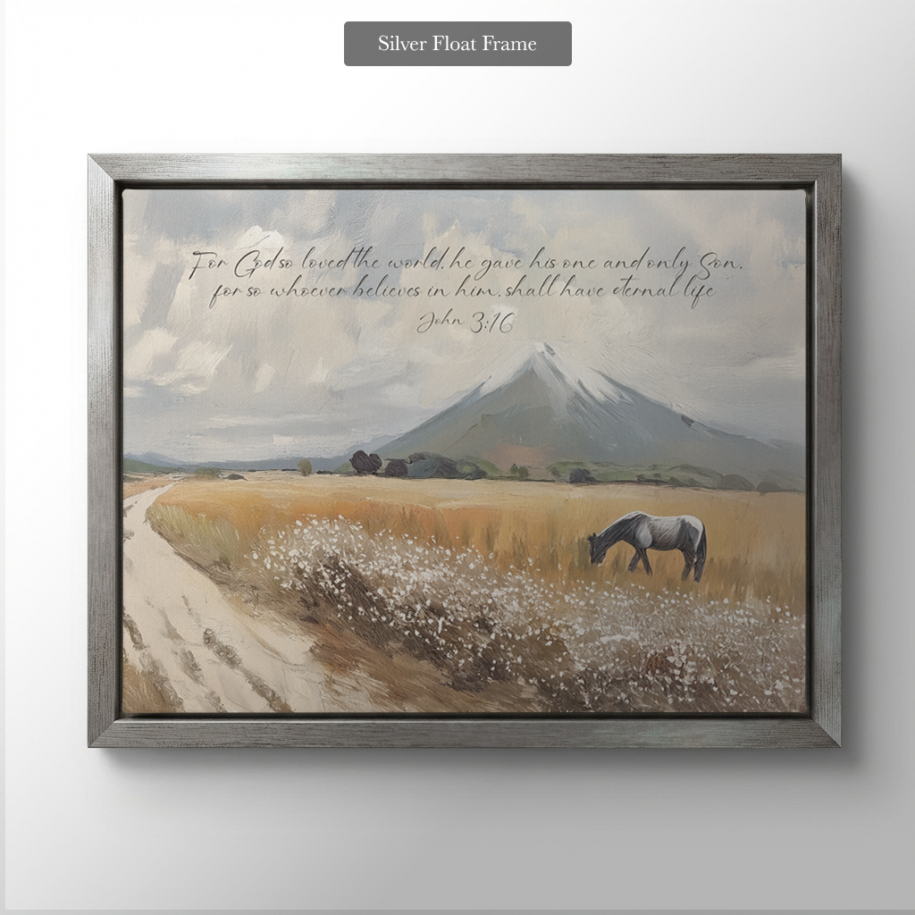 The Horse & Mountain (Horizontal)