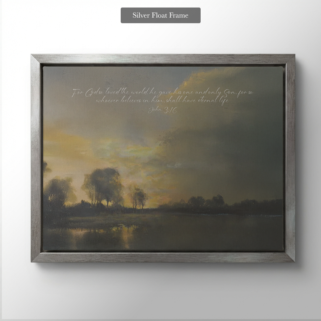 The Sunset Lake (Horizontal)