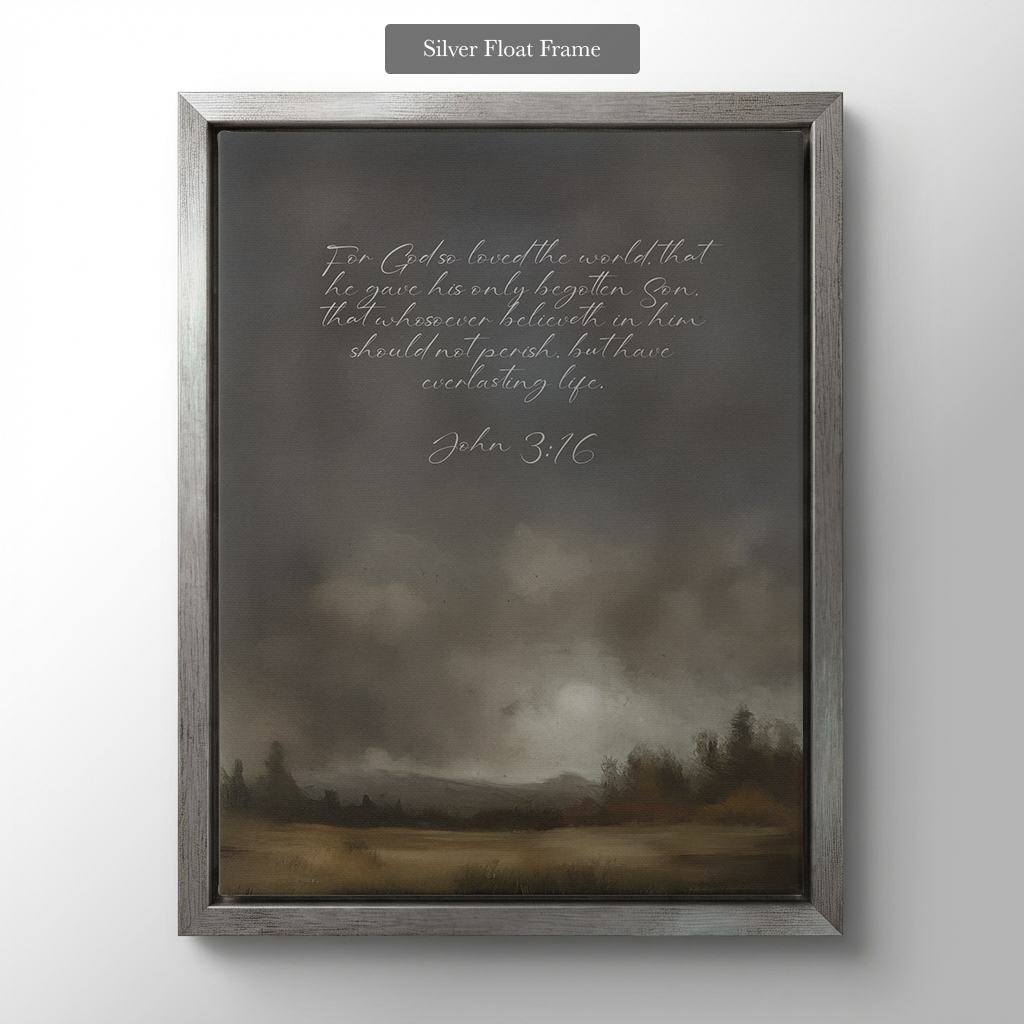 The Stormy Field (Vertical)