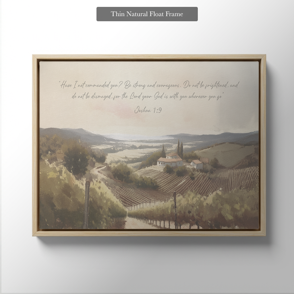 The Vineyard Stillness (Horizontal)