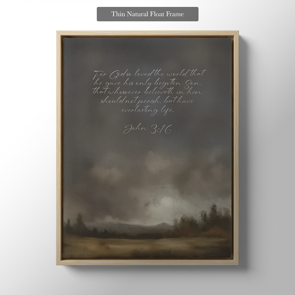 The Stormy Field (Vertical)