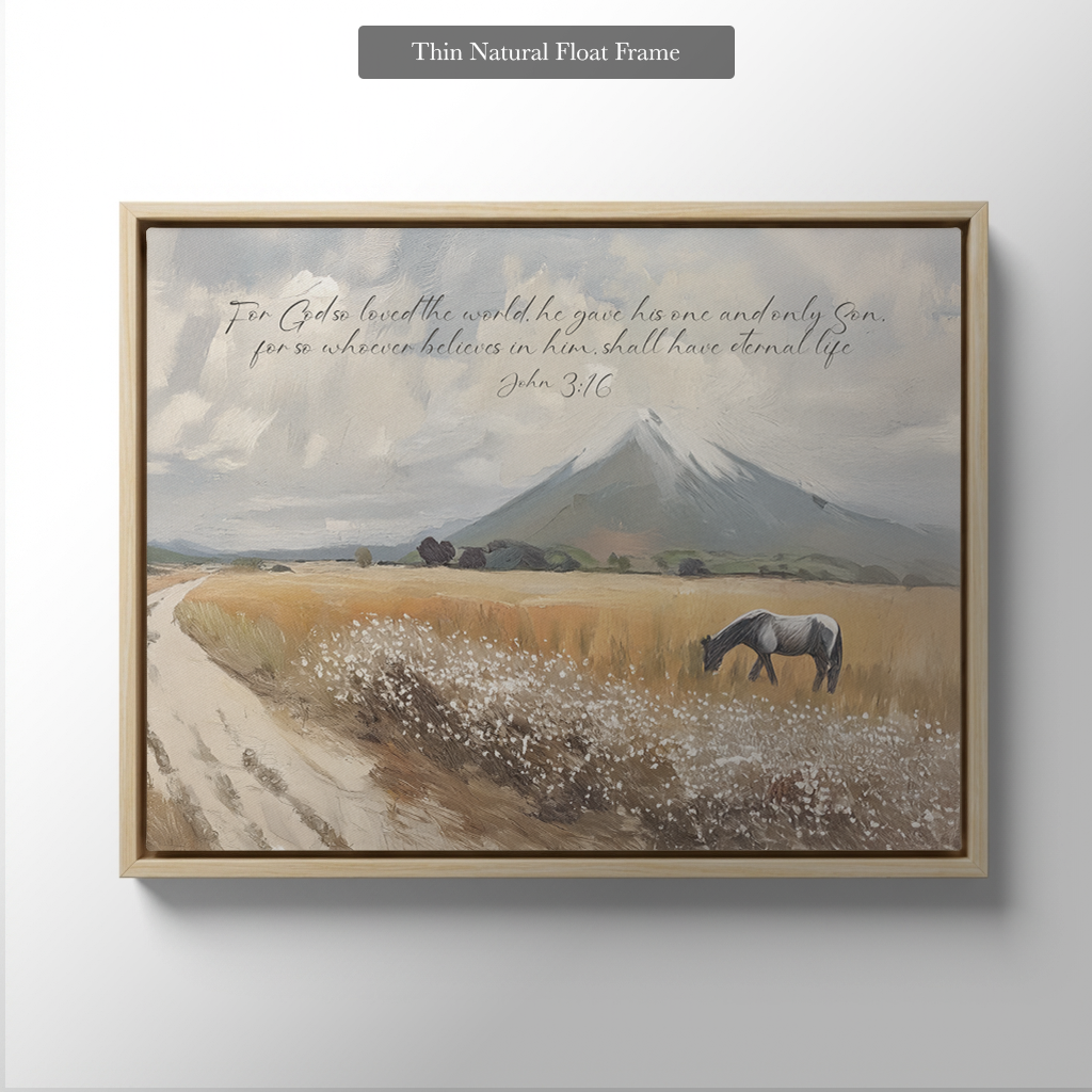 The Horse & Mountain (Horizontal)