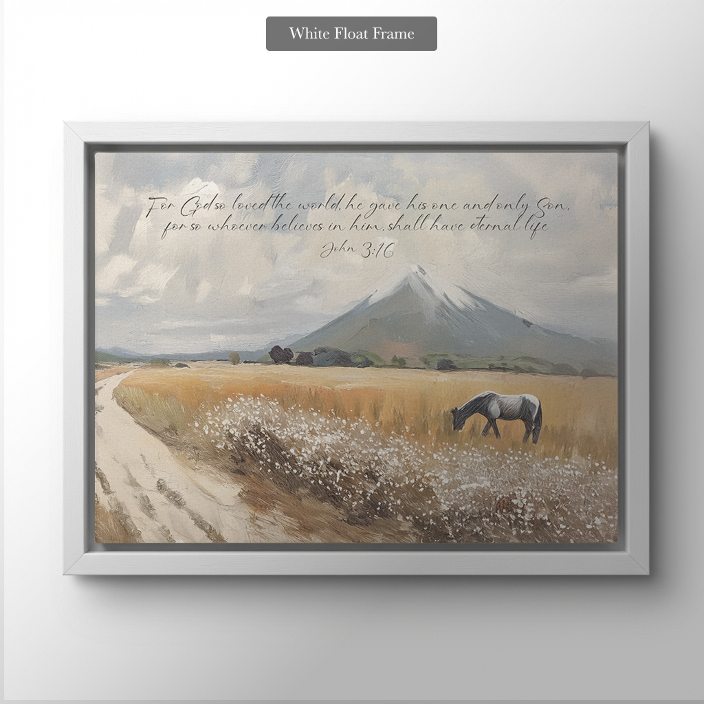 The Horse & Mountain (Horizontal)