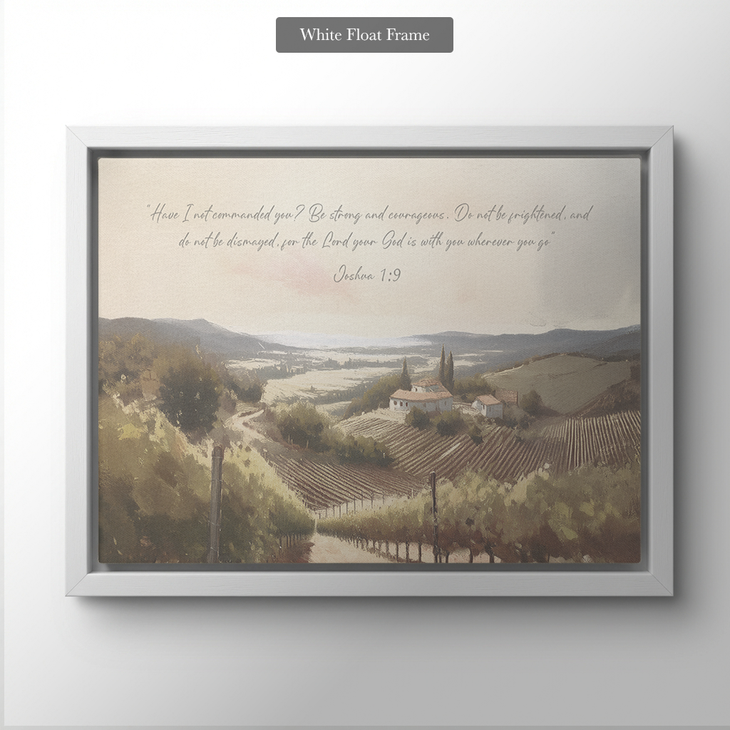 The Vineyard Stillness (Horizontal)