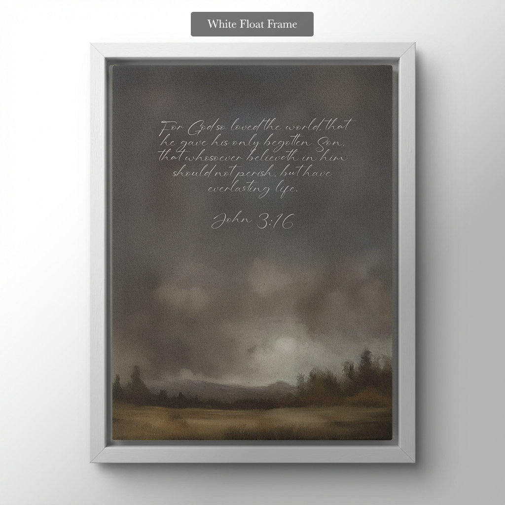 The Stormy Field (Vertical)