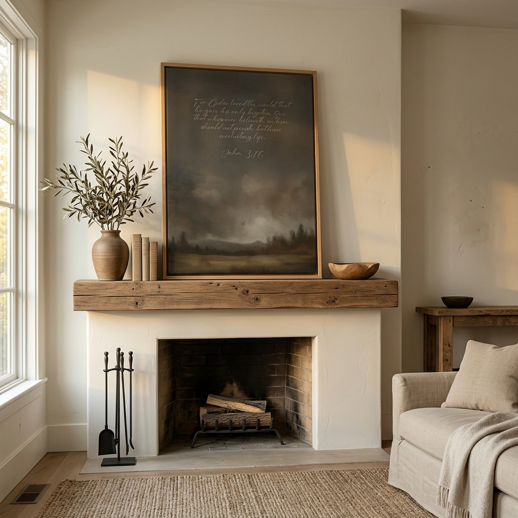 The Stormy Field (Vertical)