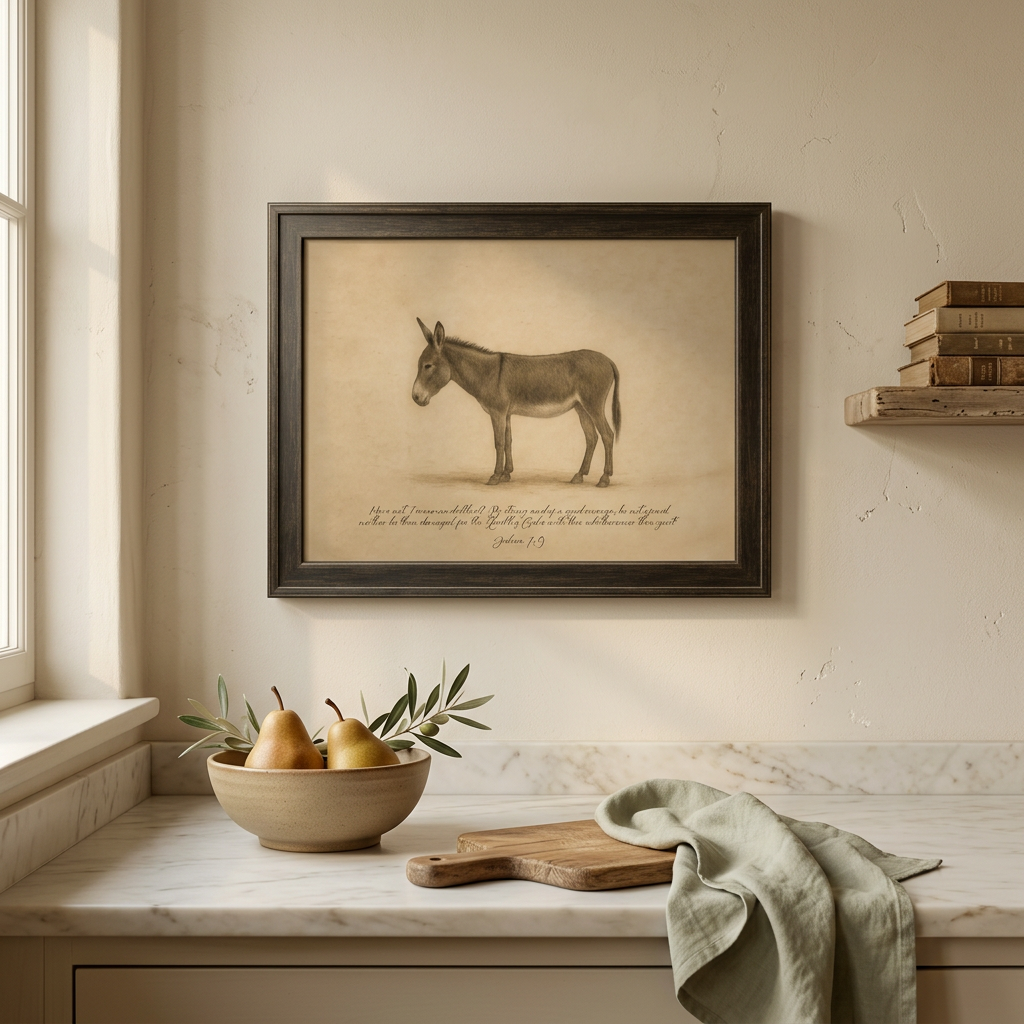 The Donkey (Horizontal)