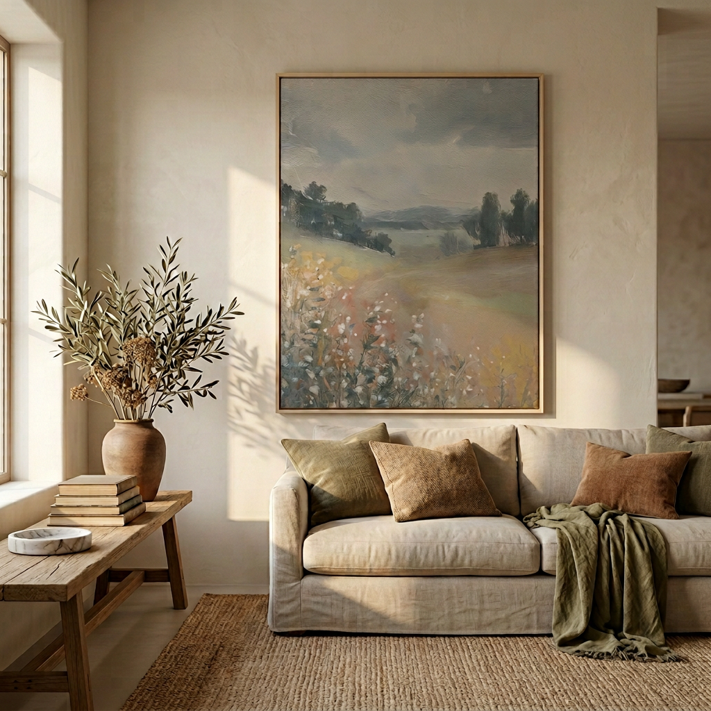 The Spring Meadow (Vertical)